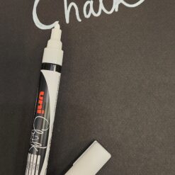 Uni Chalk Marker valkoinen - 5M