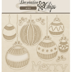 Stamperia Decorative Chips - Christmas themed