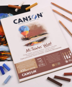 Canson Mi-Teintes Velvet lehtiöt