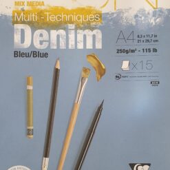 Clairefontaine Paint On -pad, Denim Blue
