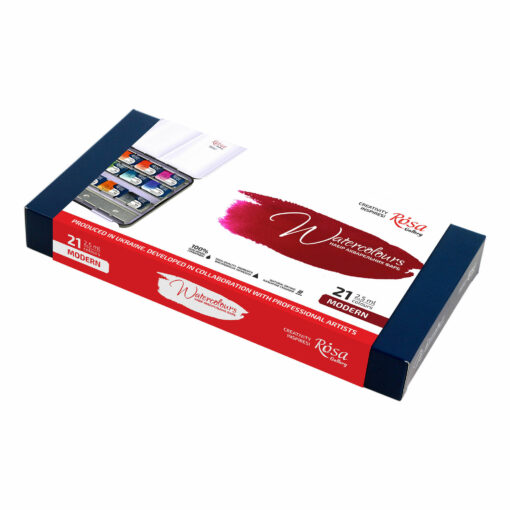 Rosa Gallery watercolour set 21 Modern