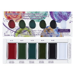 Kuretake Gansai Tambi Granuloivat akvarellivärit (2) 5 kpl