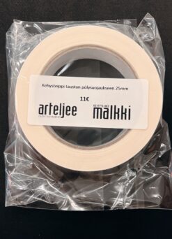 Kehysteippi taustan pölysuojaukseen 25 mm
