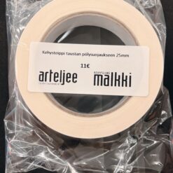 Kehysteippi taustan pölysuojaukseen 25 mm