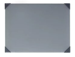 New Wave Posh harmaa lasipaletti 23 x 30 cm